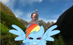 Size: 680x424 | Tagged: safe, rainbow dash, g4, crossover, the neverending story