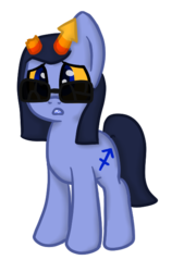 Size: 405x640 | Tagged: safe, artist:poofypegasus, equius zahhak, homestuck, ponified, simple background, solo, transparent background