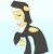 Size: 500x507 | Tagged: safe, artist:ellybethe, fluttershy, ask flutterslut, g4, costume, flutternun, nun