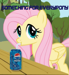 Size: 680x740 | Tagged: safe, fluttershy, g4, pepsi, text