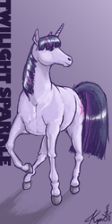 Size: 500x1000 | Tagged: safe, artist:kymsnowman, twilight sparkle, g4, realistic, solo