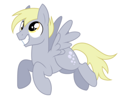 Size: 2557x2089 | Tagged: safe, artist:wicklesmack, derpy hooves, pony, g4, dopey hooves, high res, rule 63, simple background, solo, transparent background, vector