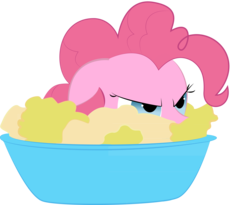 Size: 5009x4115 | Tagged: safe, artist:andriel-wii, pinkie pie, g4, absurd resolution, hiding, simple background, transparent background, vector