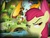 Size: 500x375 | Tagged: safe, apple bloom, g4, animation error, disaster girl, evil, meme