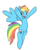 Size: 867x1085 | Tagged: safe, artist:phillnana, rainbow dash, g4, simple background, transparent background, vector