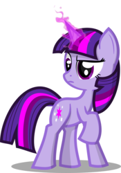 Size: 3508x5000 | Tagged: safe, artist:sharpieboss, twilight sparkle, pony, g4, female, simple background, solo