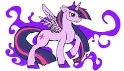 Size: 900x516 | Tagged: safe, artist:moonstone-fox, twilight sparkle, alicorn, pony, g4, twilight sparkle (alicorn)