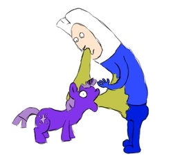 Size: 487x453 | Tagged: safe, twilight sparkle, human, pony, unicorn, g4, adventure time, crossover, female, finn the human, male, mare, vomit, vomiting