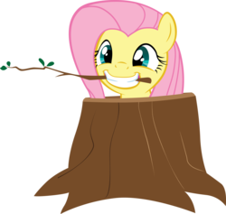 Size: 4295x4064 | Tagged: safe, artist:oceanity, fluttershy, g4, absurd resolution, fluttertree, simple background, transparent background, tree, tree costume, vector