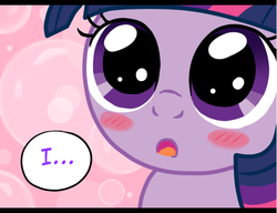 Size: 598x459 | Tagged: safe, artist:mangaka-girl, twilight sparkle, g4, blushing, cute, filly, twiabetes