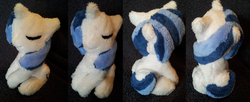 Size: 1018x417 | Tagged: safe, artist:busoni, dj pon-3, vinyl scratch, pony, unicorn, g4, baby, eyes closed, filly, horn, irl, multiple views, photo, plushie, sitting