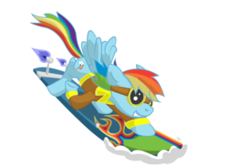 Size: 1456x1068 | Tagged: safe, artist:nun2artzy, rainbow dash, g4, goggles, simple background, snowboard, transparent background