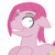 Size: 1024x1033 | Tagged: dead source, safe, artist:jaquelindreamz, pinkie pie, earth pony, pony, g4, bubble berry, bubblini davinci berry, insanity, pinkamena diane pie, rule 63, simple background, solo, transparent background