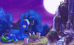 Size: 1280x783 | Tagged: safe, artist:atryl, princess luna, oc, oc:lightning nova, g4