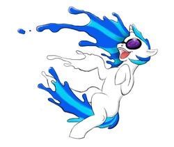 Size: 1214x1024 | Tagged: artist needed, safe, dj pon-3, vinyl scratch, pony, g4, female, melting, solo