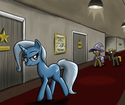 Size: 900x761 | Tagged: safe, artist:paper-pony, artist:paperpony, trixie, oc, g4, trixie's cape, trixie's hat