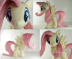 Size: 884x720 | Tagged: safe, artist:eebharas, fluttershy, pony, g4, irl, photo, plushie, solo