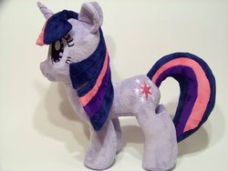 Size: 1024x768 | Tagged: safe, artist:eebharas, twilight sparkle, pony, g4, irl, photo, plushie, solo