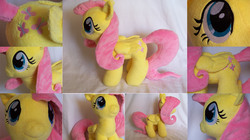 Size: 4253x2387 | Tagged: safe, artist:eebharas, fluttershy, pony, g4, irl, photo, plushie, solo