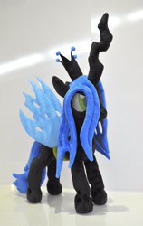 Size: 1009x1600 | Tagged: safe, artist:valio99999, queen chrysalis, g4, irl, photo, plushie, solo