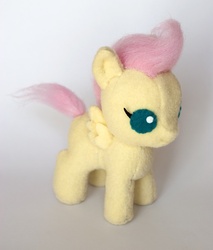 Size: 1000x1173 | Tagged: safe, artist:ivy-cinder, fluttershy, pony, g4, baby, irl, photo, plushie, solo