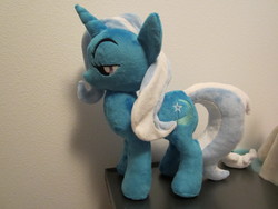 Size: 4000x3000 | Tagged: safe, artist:little-broy-peep, trixie, pony, unicorn, g4, female, irl, mare, photo, plushie, solo