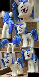 Size: 2550x5000 | Tagged: safe, artist:nazegoreng, dj pon-3, vinyl scratch, pony, g4, customized toy, fashion style, irl, photo, solo, toy