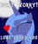 Size: 375x435 | Tagged: safe, artist:fallentng, princess luna, g4, heart, image macro, love, moon, night