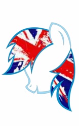 Size: 640x1024 | Tagged: safe, artist:wagtailselection, rainbow dash, g4, britain, union jack