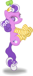 Size: 2235x5043 | Tagged: safe, artist:leopurofriki, screwball, earth pony, pony, g4, bedroom eyes, clothes, female, simple background, socks, solo, striped socks, thigh highs, transparent background