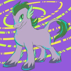 Size: 1505x1500 | Tagged: safe, artist:louiseweird, spike, g4, ponified