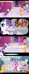 Size: 900x2257 | Tagged: safe, artist:decoherence, applejack, pinkie pie, rarity, twilight sparkle, g4, comic