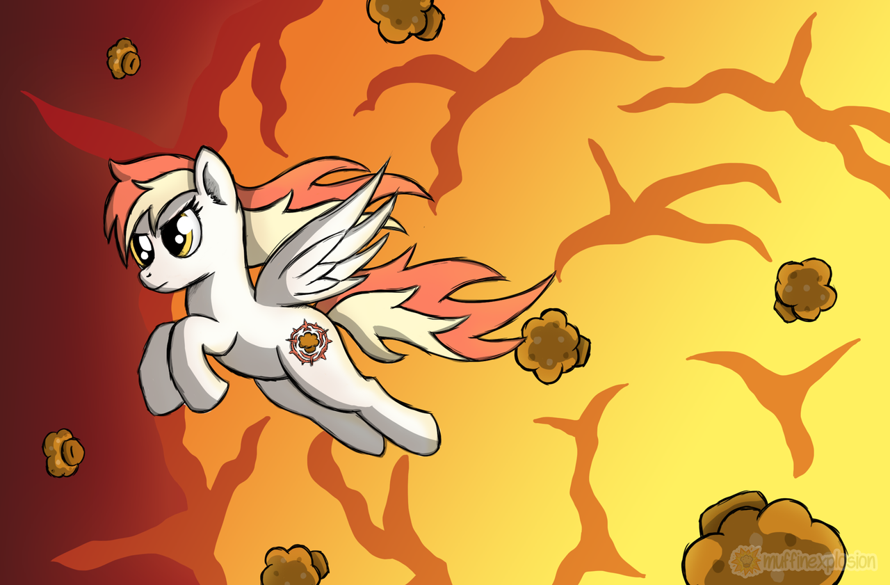 Muffin Exploding #89018 - safe, artist:muffinexplosion, oc, oc only, explosion, muffin ...
