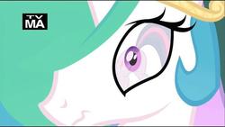 Size: 720x407 | Tagged: safe, princess celestia, twilight sparkle, princess molestia, g4, butt, plot, scrunchy face