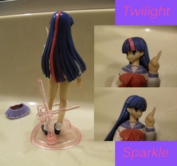 Size: 1092x1024 | Tagged: safe, twilight sparkle, human, g4, customized toy, female, humanized, irl, photo, toy