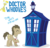 Size: 3894x3739 | Tagged: safe, artist:trotsworth, doctor whooves, time turner, earth pony, pony, g4, crossover, doctor who, high res, male, simple background, solo, sonic screwdriver, stallion, tardis, the doctor, transparent background