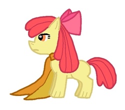 Size: 463x408 | Tagged: safe, apple bloom, earth pony, pony, g4, cyborg 009, simple background
