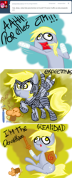 Size: 750x1848 | Tagged: safe, derpy hooves, pegasus, pony, g4, ask-derpyweas, comic, derpyweas, female, mare, spanish, tumblr
