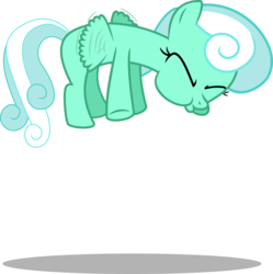Size: 6051x6084 | Tagged: safe, artist:baka-neku, bon bon, lyra heartstrings, sweetie drops, oc, oc:sweet song, pegasus, pony, g4, absurd resolution, duo, female, filly, flying, foal, magical lesbian spawn, offspring, pegasus oc, simple background, solo, transparent background, vector