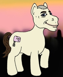 Size: 746x900 | Tagged: safe, blanda upp, lars, ponified