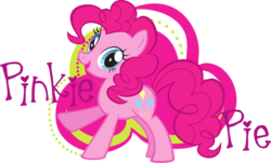 Size: 1692x1019 | Tagged: safe, pinkie pie, earth pony, pony, g4, official, female, hasbro, mare, simple background, solo, stock vector, transparent background