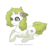 Size: 600x590 | Tagged: safe, artist:almairis, plant pony, pony, shaymin, crossover, flower, flower in hair, genderless, land forme, pokémon, ponified, ponymon, prone, simple background, solo, transparent background