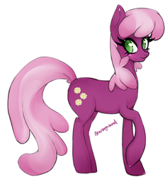 Size: 900x967 | Tagged: safe, artist:newvagabond, cheerilee, earth pony, pony, g4, female, mare, simple background, solo, white background