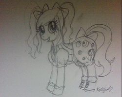 Size: 500x400 | Tagged: artist needed, safe, kyary pamyu pamyu, photo, ponified, ponponpon