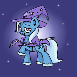 Size: 900x900 | Tagged: safe, artist:lemon-heartss, trixie, g4, smiling, unshorn fetlocks