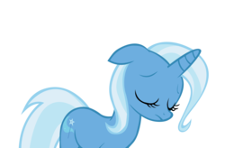 Size: 4578x3000 | Tagged: safe, artist:thewolfdiamond, trixie, g4, high res, sad, simple background, transparent background, vector
