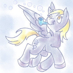 Size: 800x800 | Tagged: safe, artist:weekendviking, derpy hooves, pegasus, pony, g4, female, mare