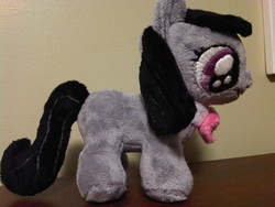 Size: 720x540 | Tagged: safe, artist:caashley, octavia melody, earth pony, pony, g4, female, filly, irl, photo, plushie, solo