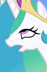 Size: 238x364 | Tagged: safe, screencap, princess celestia, alicorn, pony, g4, faic, female, mare, out of context, solo