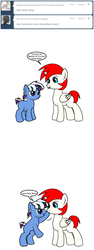 Size: 600x1600 | Tagged: safe, artist:dekomaru, oc, oc only, oc:mars, oc:nebula, tumblr:ask twixie, boop, offspring, tumblr